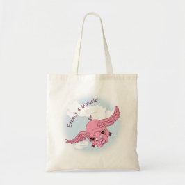 Vliegende varken tote bag