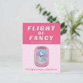 Vliegende varken van Fancy Briefkaart (Staand voorkant)