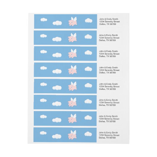 Vliegende varken - Varkenszool met vleugels (Vel)