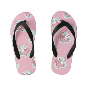 Vliegende Varkens Chinees Jaar Dierenriem Kies Kle Kinder Teenslippers