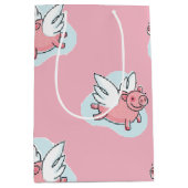 Vliegende varkens Nieuwe baby Kies kleur M Gift Ba Medium Cadeauzakje (Voorkant)