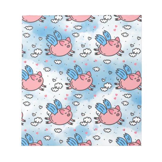 vliegende varkens notitieblok (Voorkant)