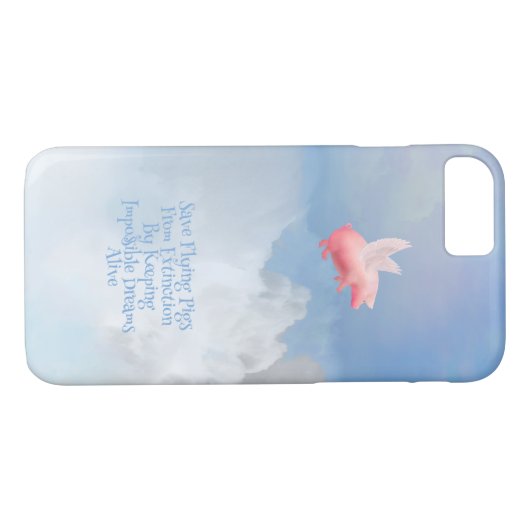 Vliegende varkens opslaan Case-Mate iPhone case (Achterkant (Horizontaal))
