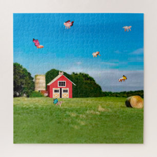 Vliegende Varkens Puzzel