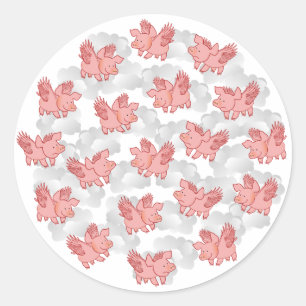 Vliegende Varkens stickers