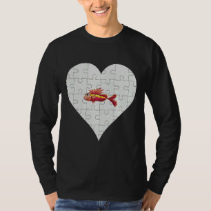 Vliegende Vis Hart Vliegende Vis T-shirt