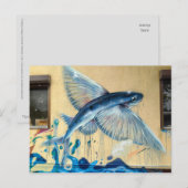 Vliegende vis nr. 2 briefkaart (Voorkant / Achterkant)