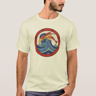  vliegende vis op het eiland Catalina T-shirt