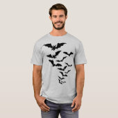 Vliegende vleermuizen T-shirt (Voorkant volledig)