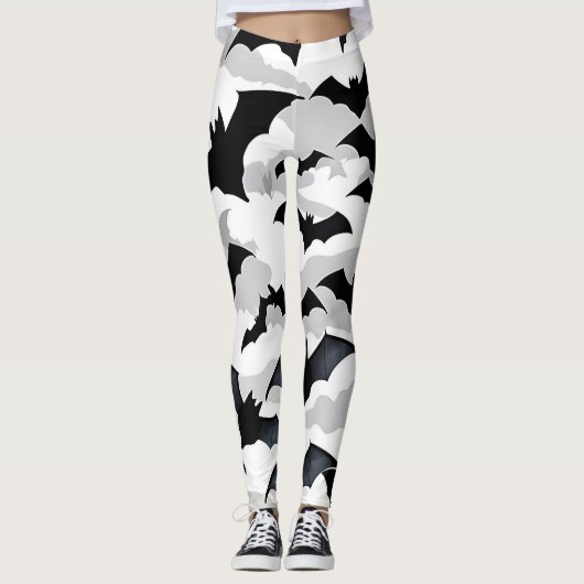 Vliegende vlekken leggings (Voorkant)