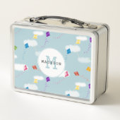 Vliegende vliegers Kinder Monogram School (Achterkant)