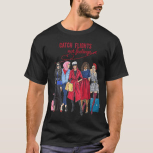 Vliegende vliegtuigen niet gevierd Vaceren Meisjes T-shirt
