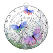 Vliegende vlinders Dart Board Dartbord (Voorkant)