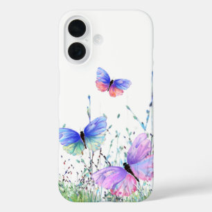 Vliegende vlinders iPhone Case