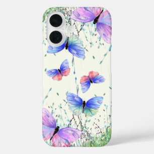 Vliegende vlinders iPhone Case
