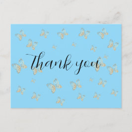 vliegende vlinders natuur briefkaart