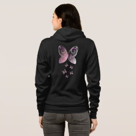 Vliegende Vlinders natuur Hoodie