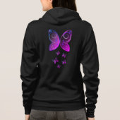 Vliegende Vlinders natuur Hoodie (Achterkant)