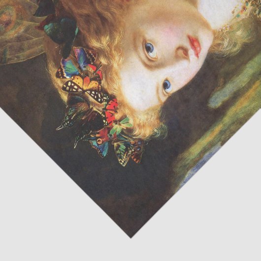 Vliegende vlooienvlinder - Ontvlechting Tissuepapier (Detail)