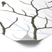 Vliegende vogels Silhouette Fine Art Print (Hoek)