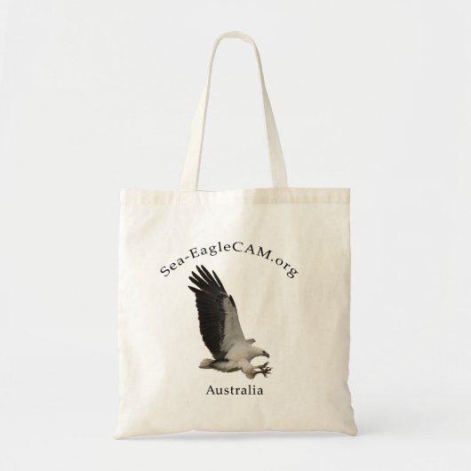 Vliegende volwassen Zee-Eagle Canvas tas (Voorkant)