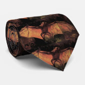 Vliegende Vos by Vincent van Gogh Stropdas (Opgerold)