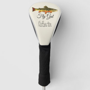 Vliegende Vrouw FLY GAL Brook-forel Golfheadcover