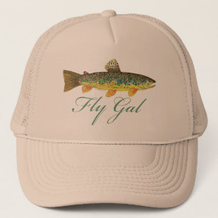 Vliegende Vrouw Trucker Pet