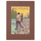 Vliegende vrouwen - Anchorage, Alaska Klembord (Achterkant)