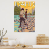 Vliegende vrouwen - Idaho Poster (Keuken)