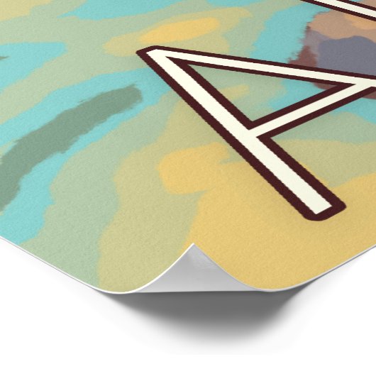 Vliegende vrouwen - Skagway, Alaska Poster (Hoek)