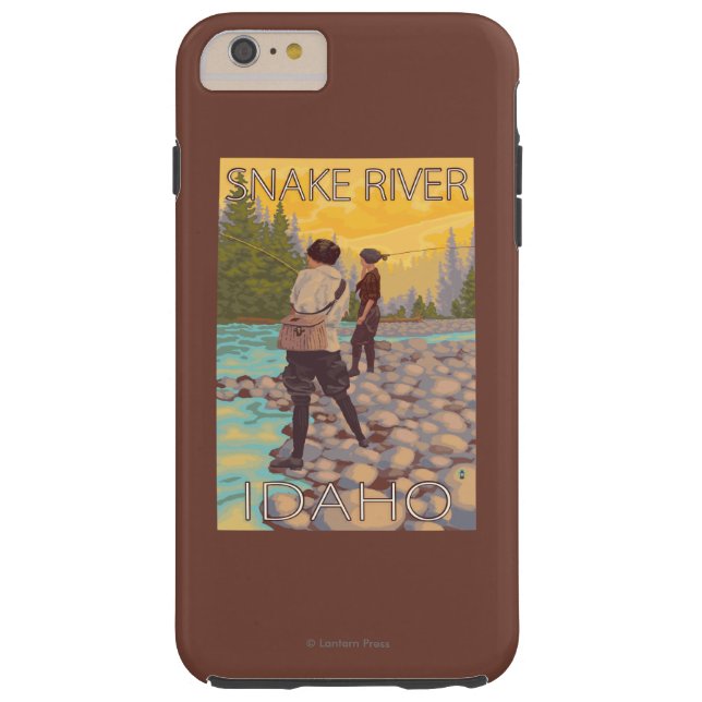 Vliegende vrouwen - Snake River, Idaho Case-Mate iPhone Case (Achterkant)