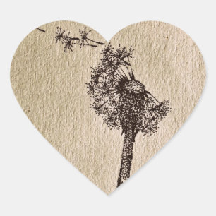 Vliegende Wensen Paardenbloem Stickers