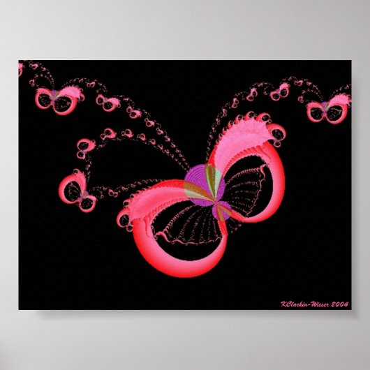 Vliegende zonnebril poster (Voorkant)