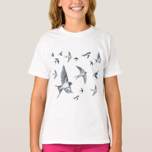 Vliegende zwanenkuikens t-shirt