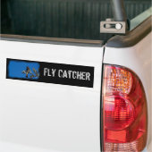 vliegenvanger bumpersticker (Op Truck)