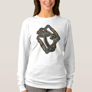 Vliegenzwam Botanische Cottagecore T-shirt