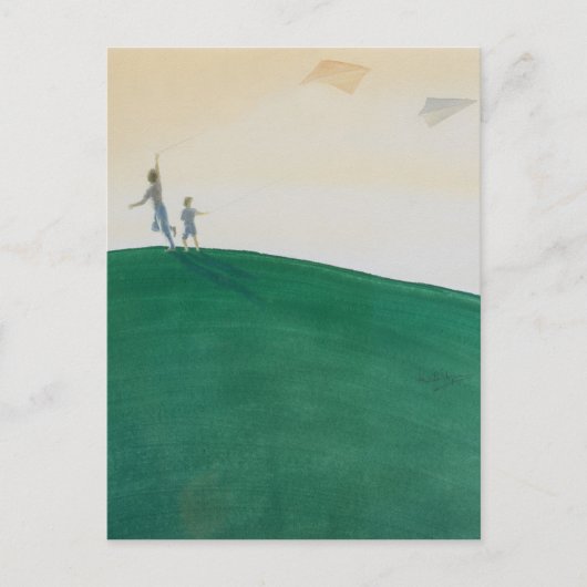 Vlieger die 2000 vliegen briefkaart (Voorkant)