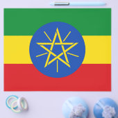 Vlieger met vlag van Ethiopië Flyer (Enkel)