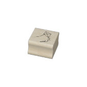 vlieger rubberen stempel (Stempel)