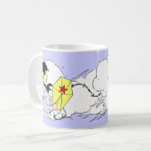 Vliegeren in de Clouds Coffee Mok (Voorkant links)