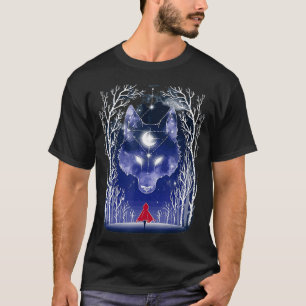 vliegers Bad Wolf en Little Red Riding T-shirt