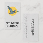 Vlieggans Visitekaartje (Voorkant / Achterkant)