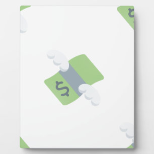 vlieggeld emoji fotoplaat