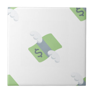 vlieggeld emoji tegeltje