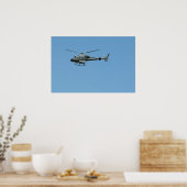 Vlieghelikopter Poster (Keuken)