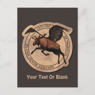 Vliegingspatch van Vliegtuig Briefkaart