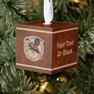 Vliegingspatch van Vliegtuig Kubus Ornament