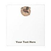 Vliegingspatch van Vliegtuig Notitieblok (Voorkant)