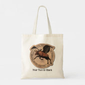 Vliegingspatch van Vliegtuig Tote Bag (Achterkant)